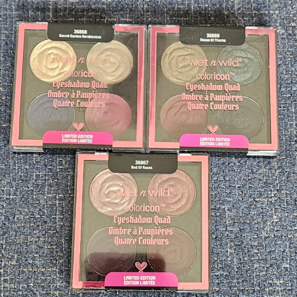 Wet n Wild Coloricon Eyeshadow Quad Trio